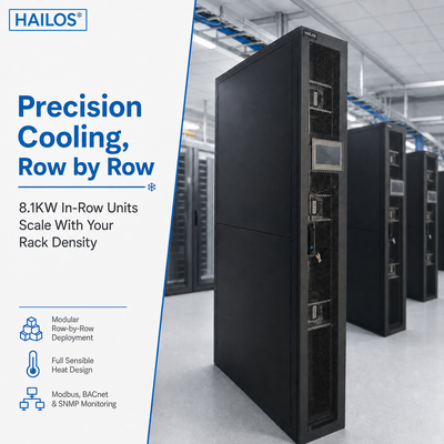 25kw In Row Crac Server Air Conditioning Units For Colocation Computer Room
