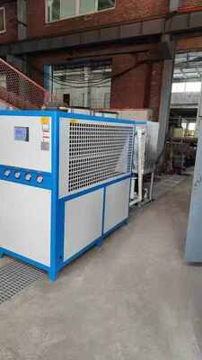buy OEM Air Cooled Water Chiller Packaged Unit Scroll Compressor For Electroplating Process Cooling online manufacture