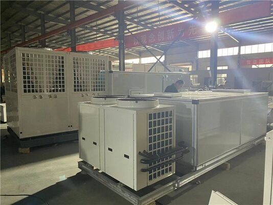kupić 380V 7,5 Ton Dachtop Packaged Unit Galvanized Sheet Air Handler R22 Chłodniczy produkcja online