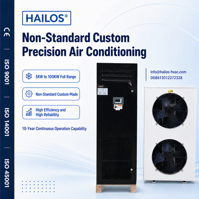 Comprar Condicionador de ar inteligente de precisão de refrigeração de sala com condicionador de ar de precisão de alta eficiência 4,4KW-104,6KW Fabricação em linha