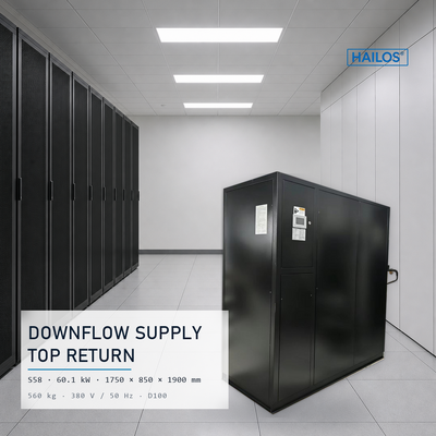 Besorgen 60 kW Downflow-Präzisions-Klimaanlage, Bodenluftversorgung für IDC und Kühlung des Computerraums Online-Herstellung